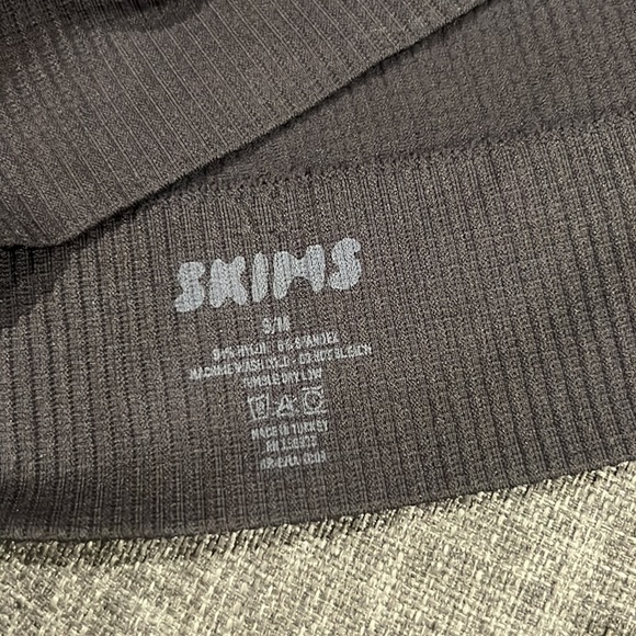 Skims Stretch Rib Scoop Bralette - Picture 2 of 2